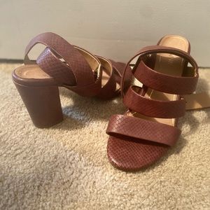 Brown High Heels